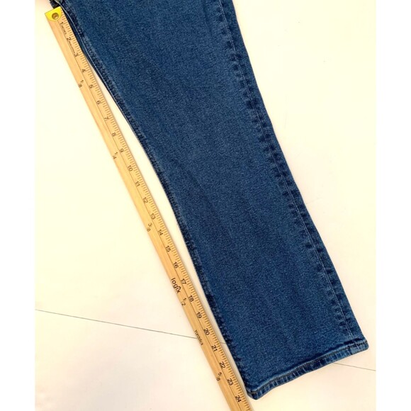 J Crew Jeans Womens 27 Mid Rise Flare Crop Button Fly Preppy Ankle Denim - Picture 7 of 10